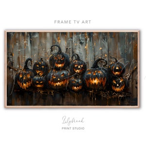Seasonal Frame TV Art: Halloween & Fall Digital Downloads for Samsung TVs - Spooky Autumn Decor