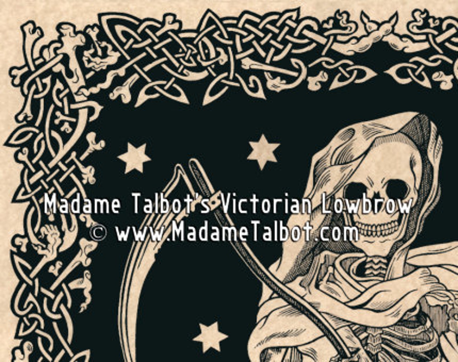 The Grim Reaper Funeral Death Mourning Victorian Lowbrow Etsy UK