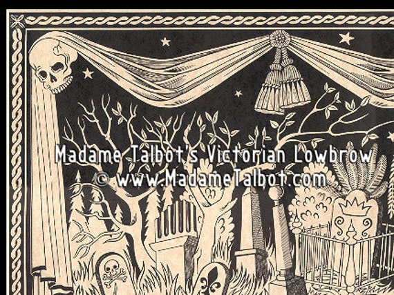 Vampire Garden Mercy Brown Poster Madame Talbot's Victorian