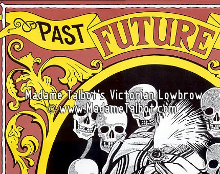 Fortune Teller Skulls Poster Madame Talbot's Victorian Lowbrow - Etsy