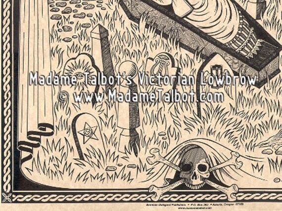 Vampire Garden Mercy Brown Poster Madame Talbot's Victorian