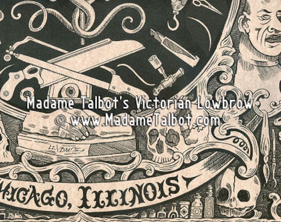 Madame Talbot's International Museum of Surgical Science Poster