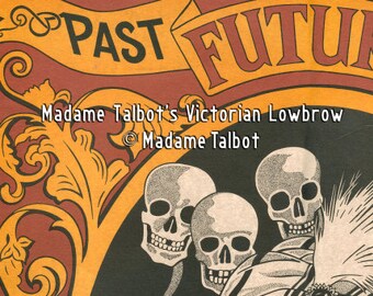 Fortune Teller Poster Madame Talbot's Victorian Lowbrow Great