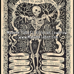 Madame Talbot's Victorian Lowbrow An Irish Toast to Your Coffin Poster image 1