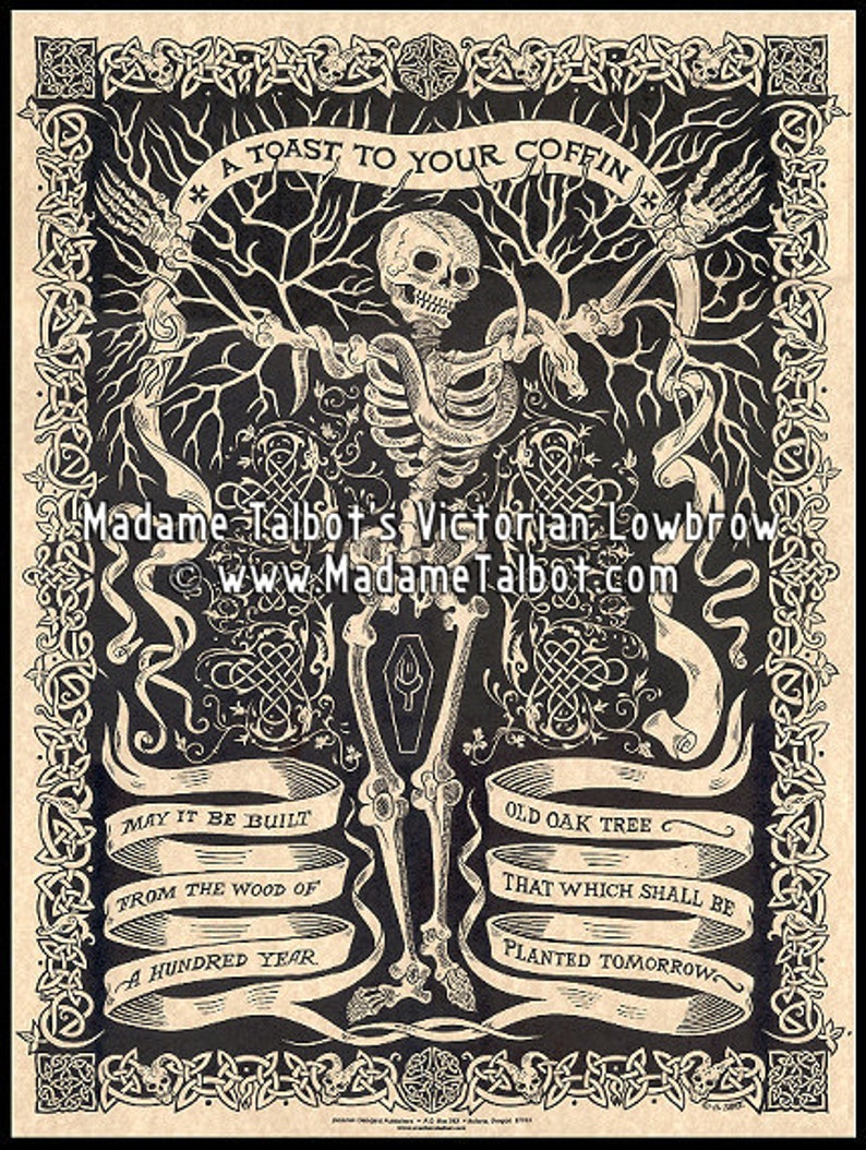 Madame Talbot's Victorian Lowbrow An Irish Toast to Your Coffin Poster image 1