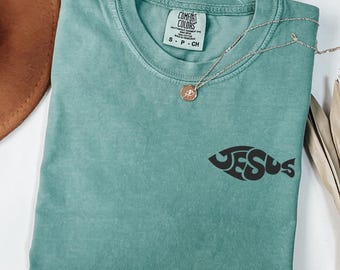 Comfort Colors Christian T-Shirt: God is Good, Unisex Faith Tee