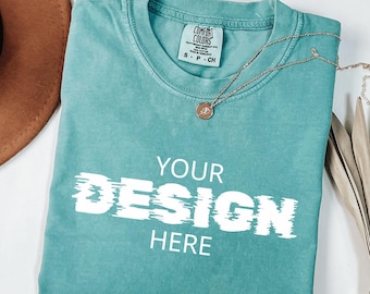 Comfort Colors Custom Design T-Shirt: Personalized Text Tee