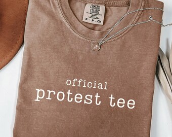 Officiell protest-t-shirt: Comfort Colors Graphic T-shirt