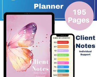 Digital Care Planner: NDIS Support Worker Logs, Caregiver Tracker & Medical Journal