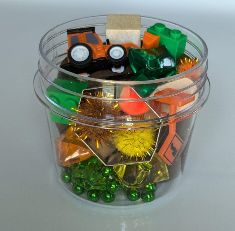 Construction Playdough Kit Natural Ingredients Made to Order Playdough