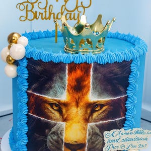 Custom Edible Cake Topper, Photo, Logo, Image on Frosting Paper