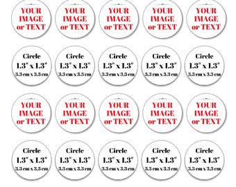 Edible Cupcake Toppers – Custom Photo Sugar Sheets for Cakes & Cookies - 1.3&quot; (3.3cm) / 7.87&quot; (20 cm)