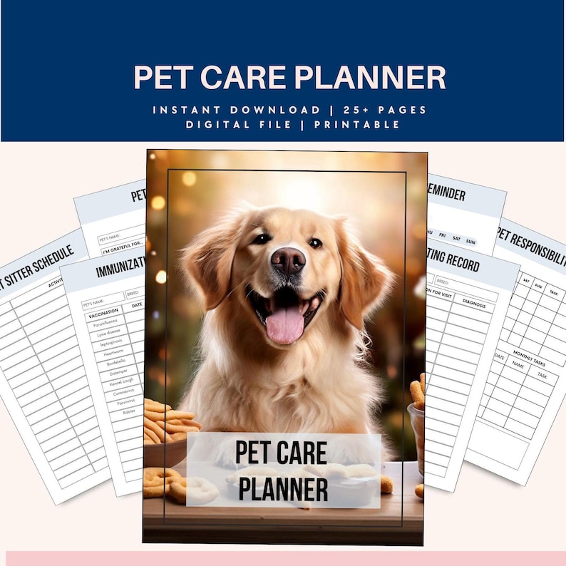 Pet Parent's Ultimate Companion- Comprehensive Care Planner & Organizer image 1