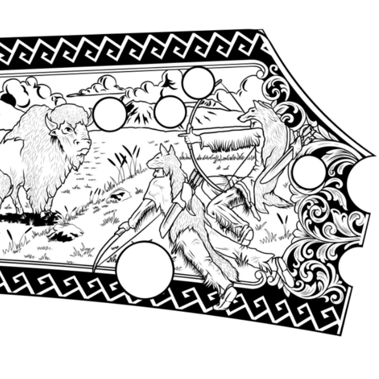 Native American Themed Rifle Design, MARLIN MODEL 1894 CLASSIC ...