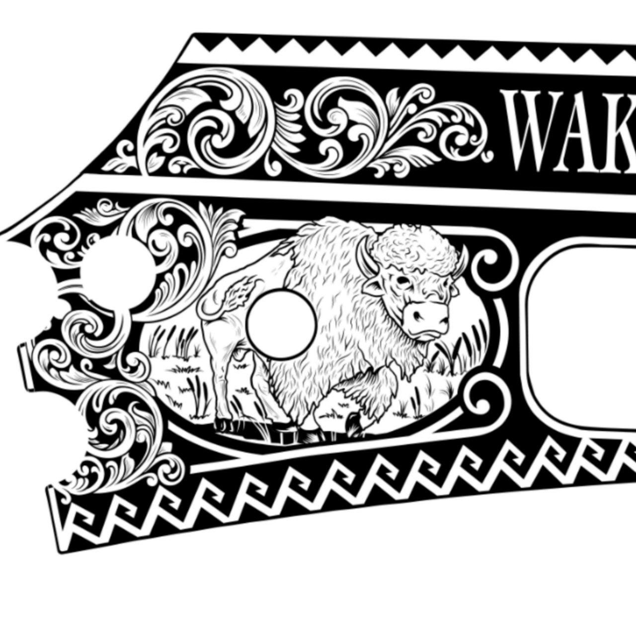 Native American Rifle Drawing Native American Themed Rifle Design, MARLIN MODEL 1894 CLASSIC ...
