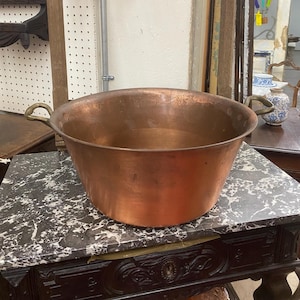 Large French Copper Pot French Copper Kitchen Vintage Copper #51