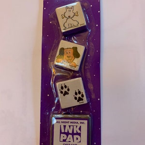 Dogs All Night Media set van 3 rubberen schuim stempel set - #6109C