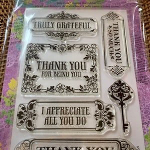 Vraiment Grateful timbres non montés de Hero Arts
