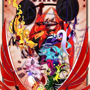 Seven Deadly Sins Circus Poster