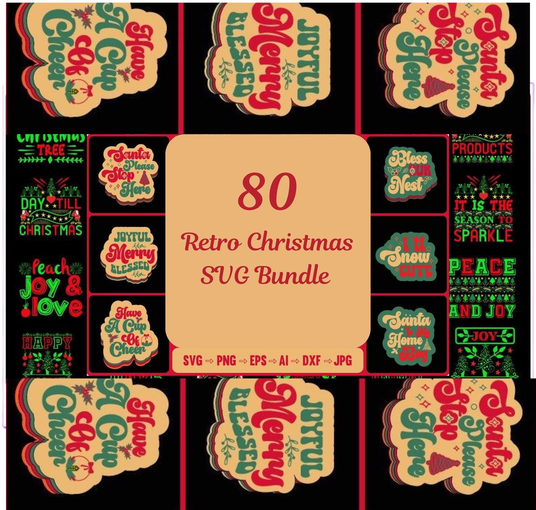 Christmas SVG Bundle / Funny Christmas SVG / Cut File / Cricut / Clip ...