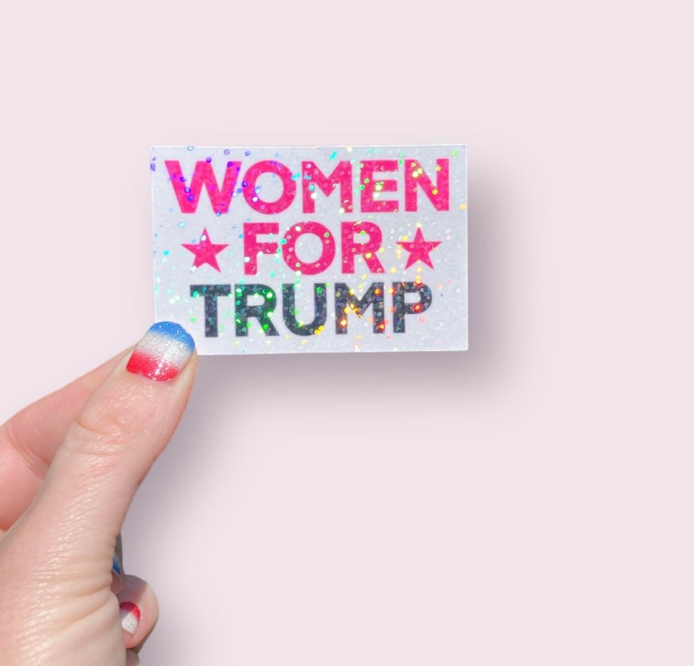 Women For Trump Sticker, Trump 2024