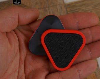 Triangle Smooth Magnetic Slider, Pocket Series. Haptic Sensory Toy