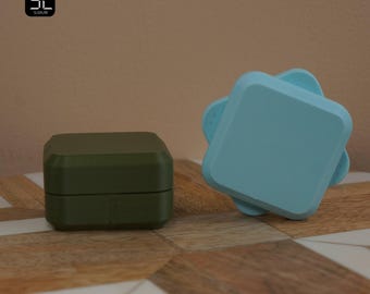 Mini Square Magnetic Slider, Axial Series. Haptic Sensory Toy