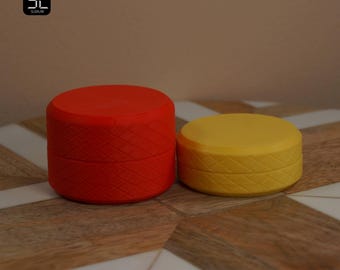 Mini Circle Magnetic Slider, Axial Series. Haptic Sensory Toy