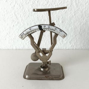 Vintage German Letter Scale: Antique Postal Decor, 1930s