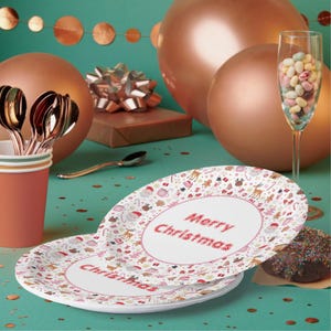 Festive Christmas Paper Plates: 36 Holiday Designs