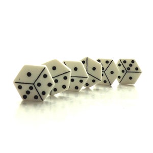 Dice Buttons by Buttons Galore // Game and Gambling Embellishments