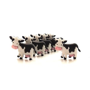 Cow Buttons by Dress It Up // Farm Animal Embellishments