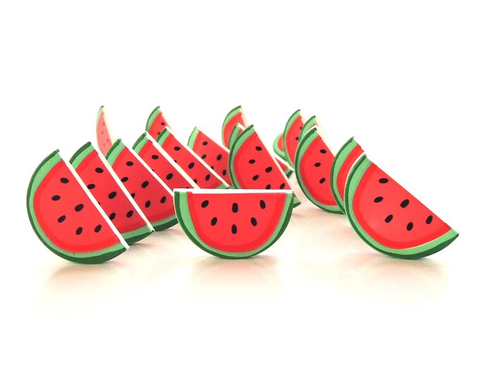 Watermelon Buttons Watermelon Buttons by Flair Originals/ Novelty Embellishments Fruit ...