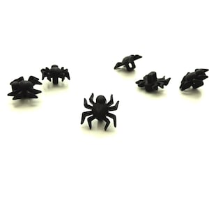 Spider Buttons with shank by Buttons Galore / Halloween Craft Embellishments