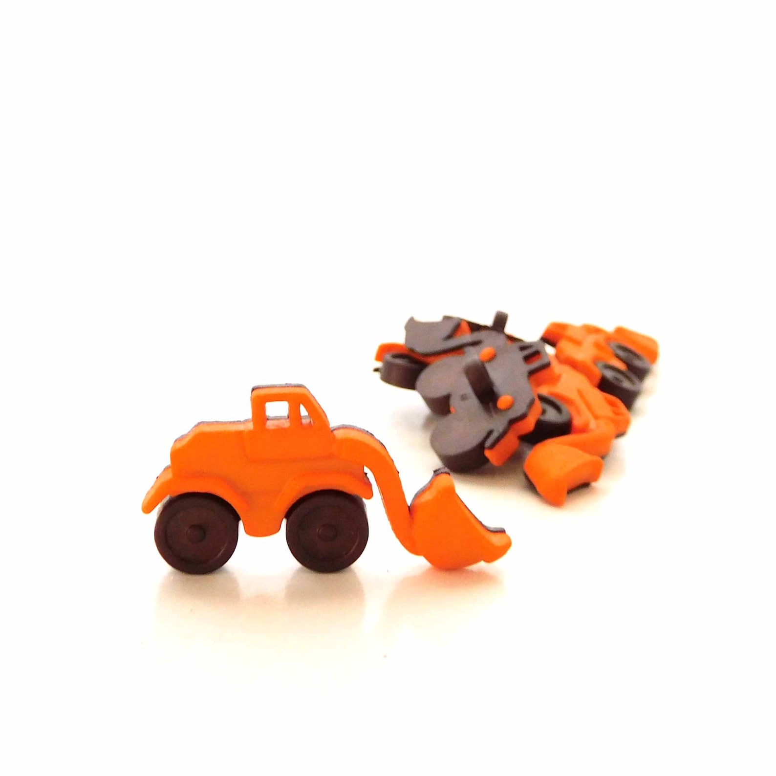 Excavator Buttons by Dress It up // Construction Vehicle Etsy