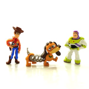 Toy Story Buttons by Dress It Up / Jesse James Disney Embellishments - Set of THREE