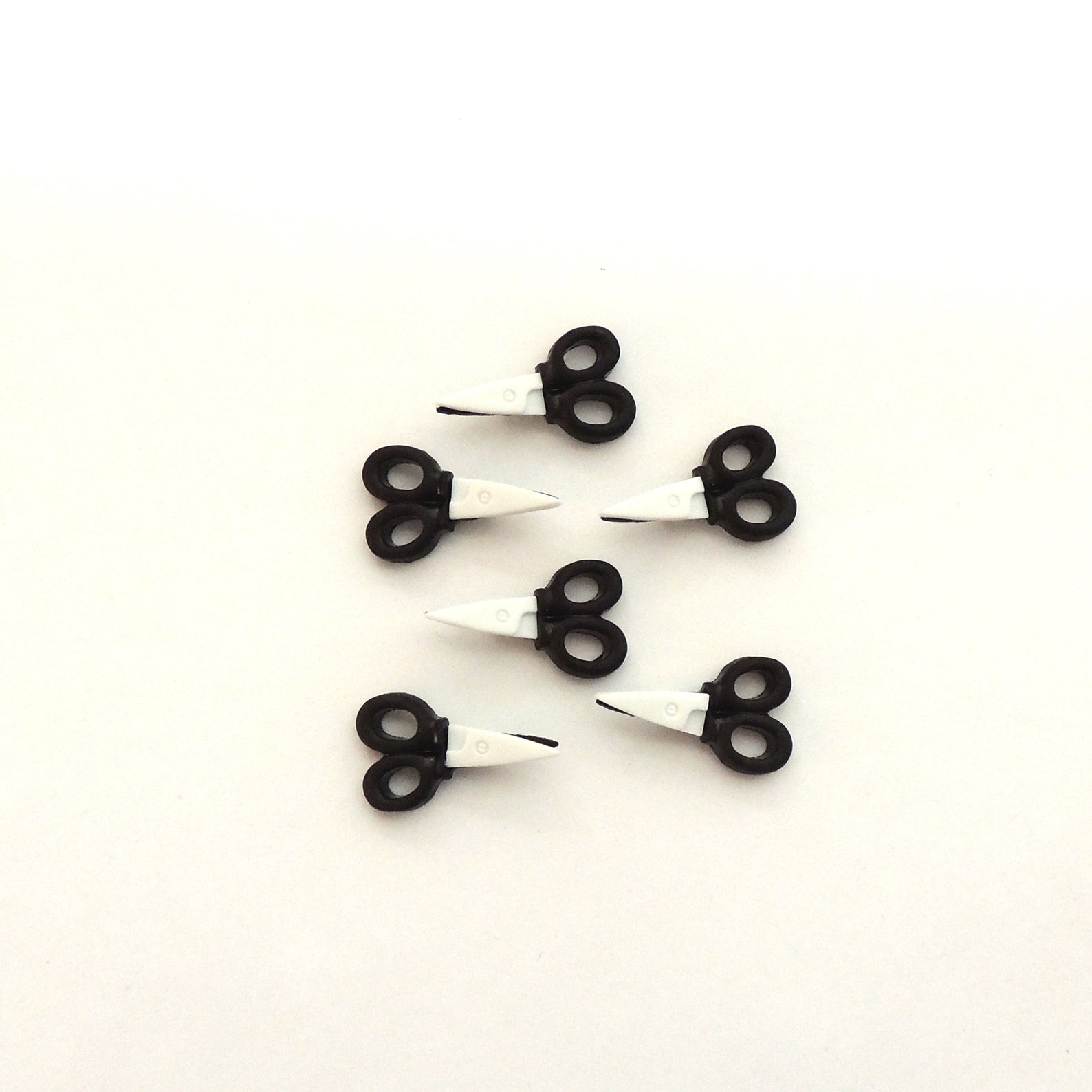 Scissors Buttons by Buttons Galore // Shears Craft Hair Etsy