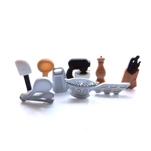 Botones de Master Chef de Dress It Up // Adornos de cocina