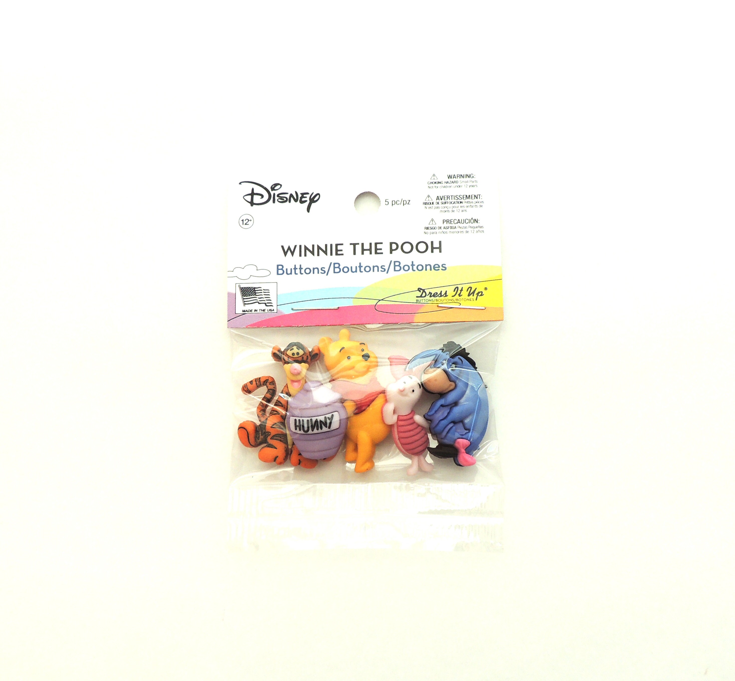 WINNIE THE POOH - Dress It Up Buttons