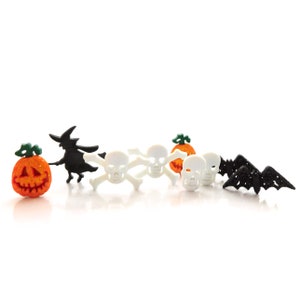 Halloween Icon Buttons by Dress It Up / Shank Back Halloween Embellishments