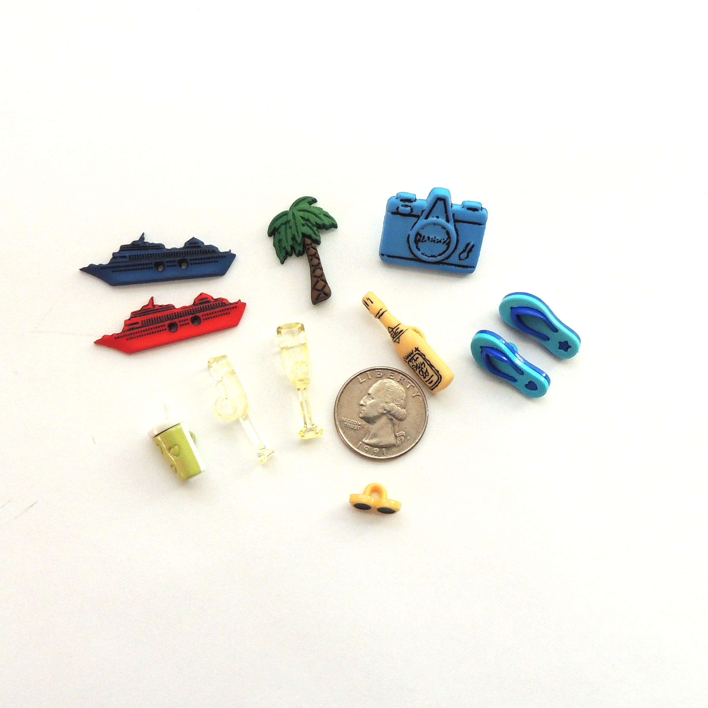 Sea Cruise Buttons by Buttons Galore // Novelty Ocean Vacation ...