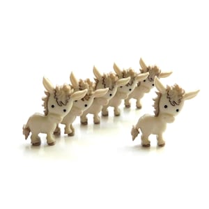 Medium Donkey Flat Back Embellishments by Dress It Up // Jesse James Farm Animal Embellishments - Set of SIX