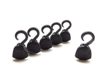 Pirate Hook Buttons: Embellishments - Set of SIX