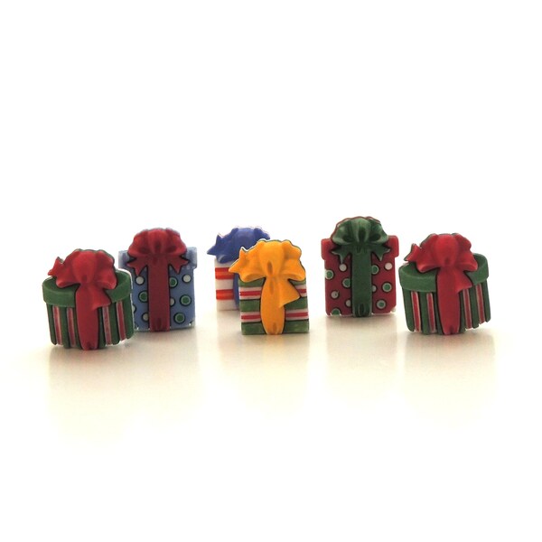 Christmas Buttons Etsy