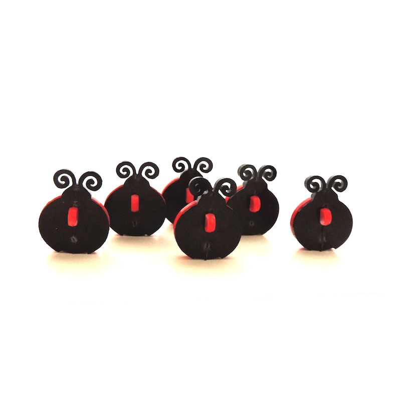 Sewing Button Insect Ladybug Love Buttons by Dress It up / Novelty Insect Sewing ...