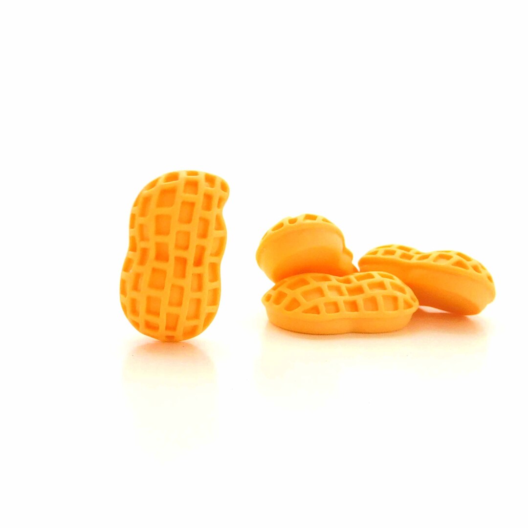 Peanut Flat Back Embellishments / Nut Food Flat Back Etsy