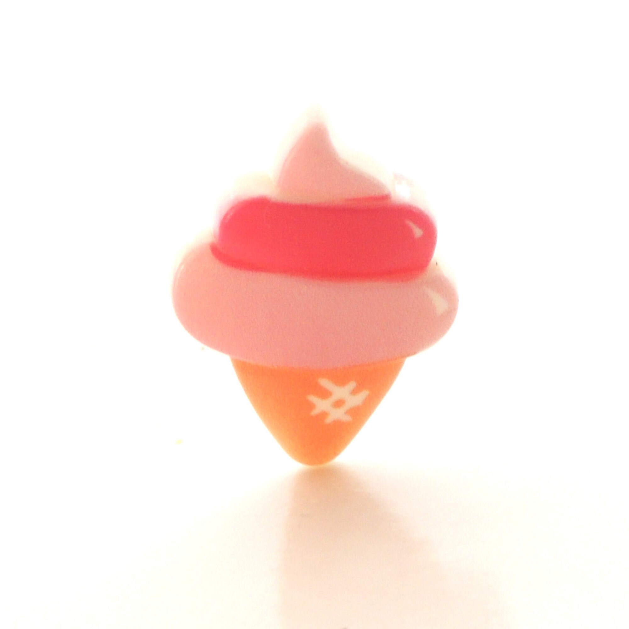 Ice Cream Cone Buttons by Flair Originals/ Novelty Dessert Food ...