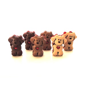 Ruff Ruff Buttons by Dress It Up / Jesse James Novelty Dog Embellishments