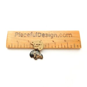 Beaver Buttons by Dill / Woodland Creature Sew Through Embellishments ...