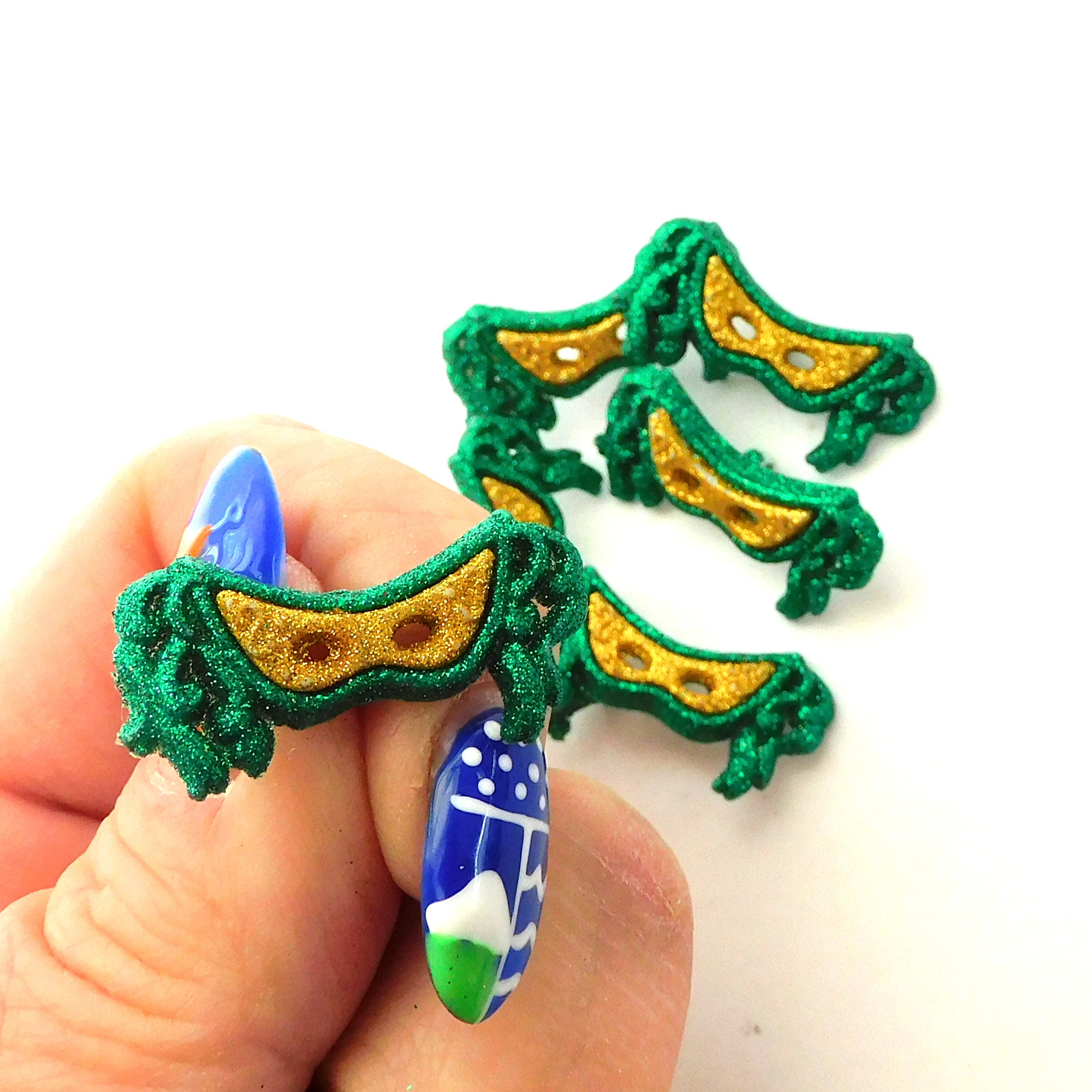 Help Button Mask Mardi Gras Mask Buttons by Shelly's Buttons: Choose Your Color - Set of ...